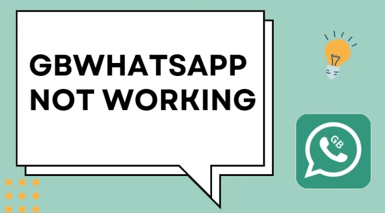 gbwhatsapp not working